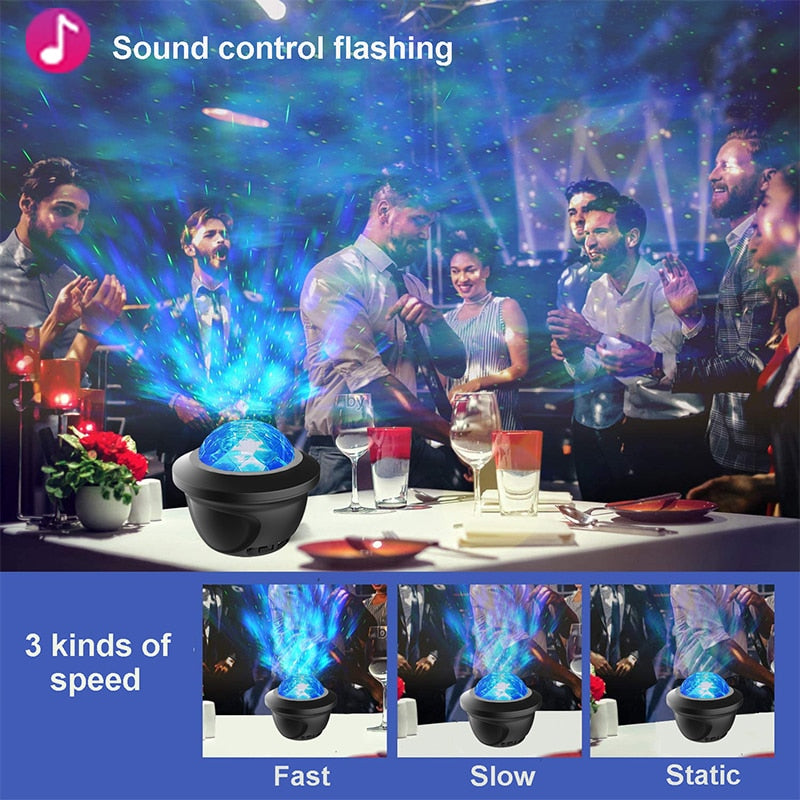 Star Galaxy LED Projector Light