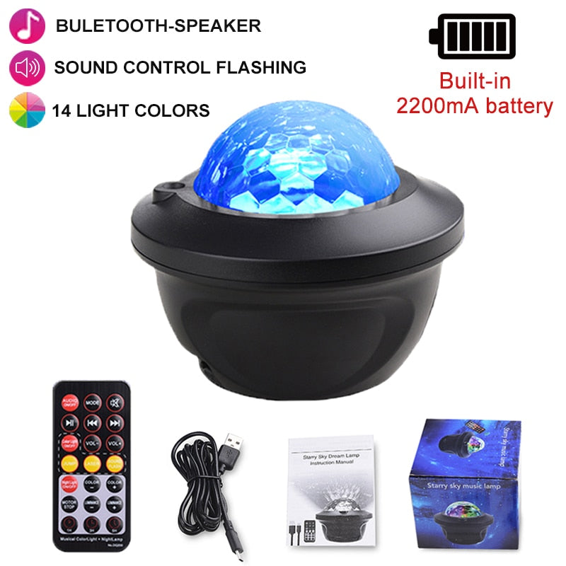 Star Galaxy LED Projector Light